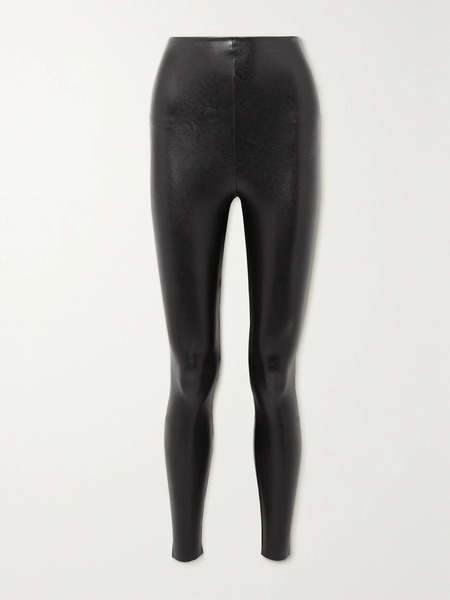  Commando Commando - Stretch Leather-like Leggings - Black 