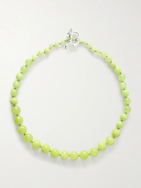  Completedworks Completedworks - Beaded Calcite Necklace - Green 