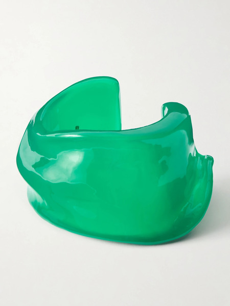  Completedworks Completedworks - Draped Resin Cuff - Green 