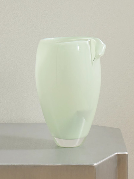  Completedworks Completedworks - Medium Recycled-glass Vase - Mint 