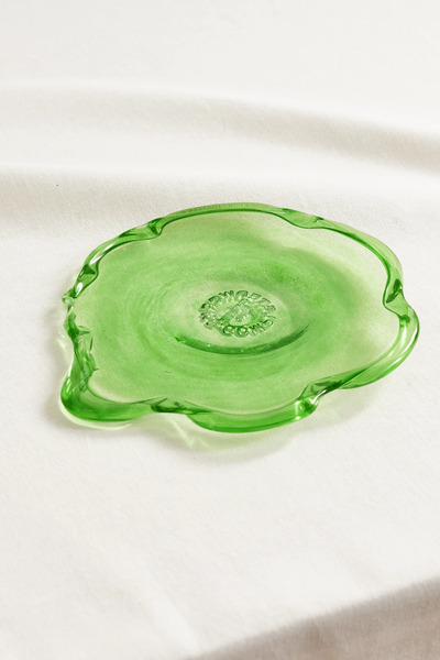  Completedworks Completedworks - Thaw Recycled-glass Side Plate - Green 