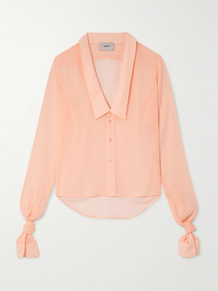  Coperni Coperni - Chiffon Blouse - Peach 