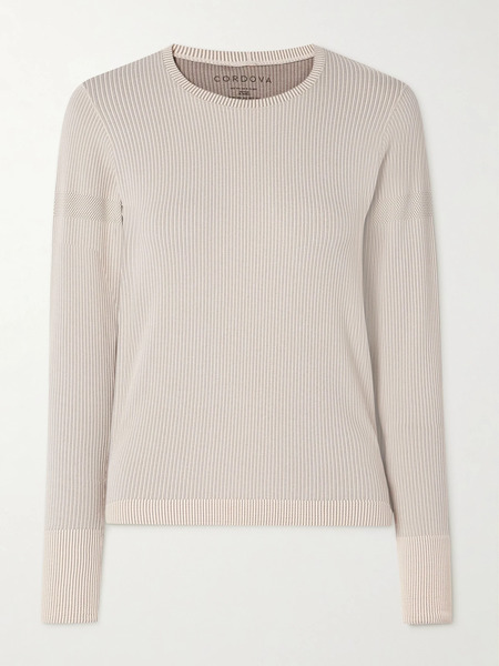  Cordova Cordova - Ribbed Thermal Top - Ecru 