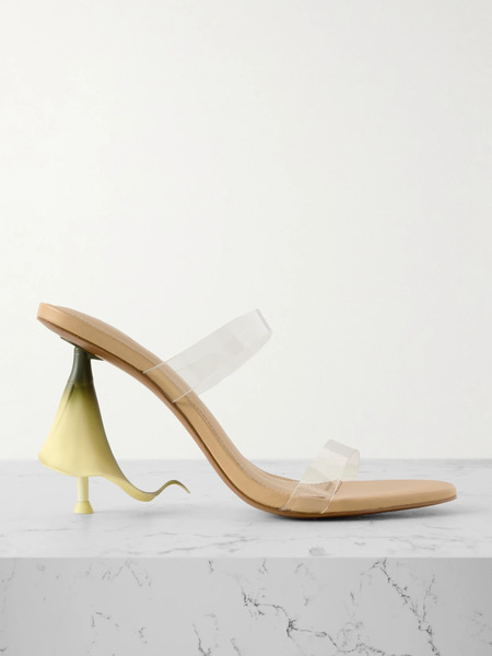  Cult Gaia Cult Gaia - Calisto Pvc Sandals - Neutral 
