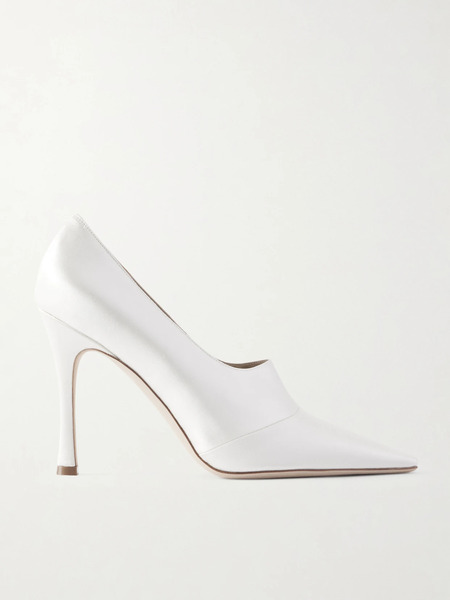 Danielle Frankel Danielle Frankel - Ida Satin Pumps - Ivory 