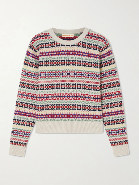  Daughter &daughter - Fair Isle Wool Sweater - Multi 