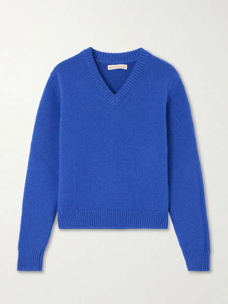  Daughter &daughter - Glenn Ribbed Wool Sweater - Blue 