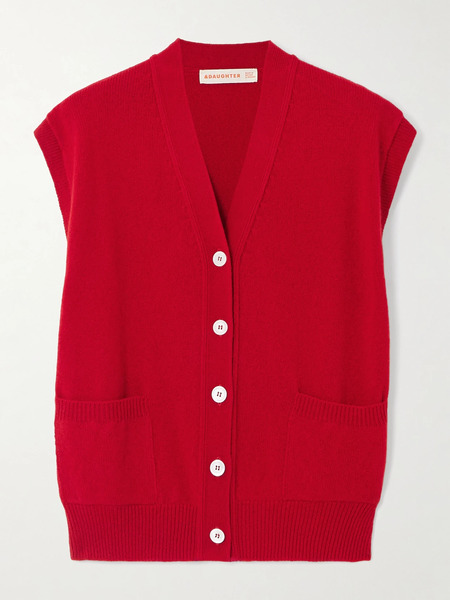  Daughter &daughter - Wexford Wool Vest - Red 