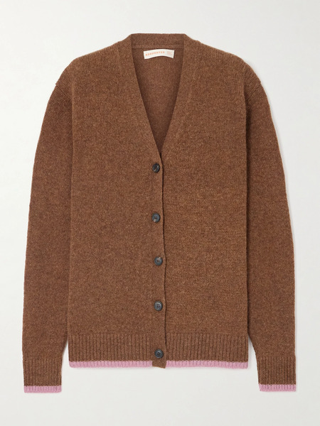  Daughter &daughter - Wool Cardigan - Brown 