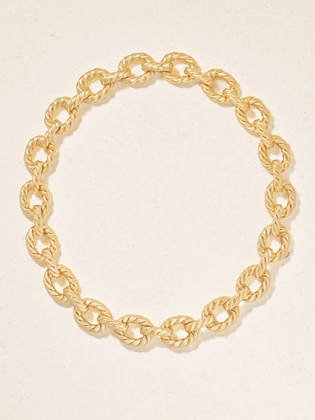  David Yurman David Yurman - Sculpted Cable 18-karat Gold Necklace - One Size 