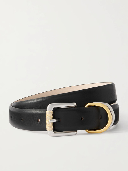  Déhanche Déhanche - Alegra Leather Waist Belt - Black 