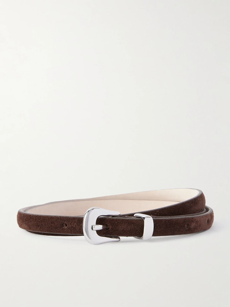  Déhanche Déhanche - Lefil Suede Belt - Chocolate 