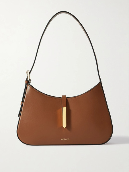  Demellier Demellier - The Tokyo Leather Shoulder Bag - Tan 
