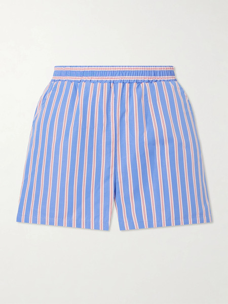 Destree Destree - Susumu Striped Cotton-poplin Shorts - Multi 