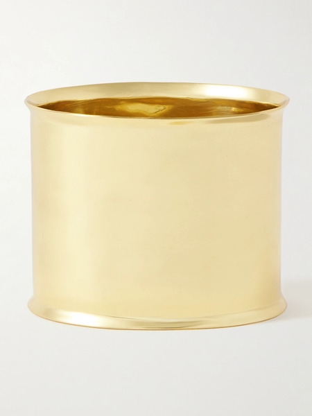  Dinosaur Designs Dinosaur Designs - Voyage Gold-plated Bangle - One Size 