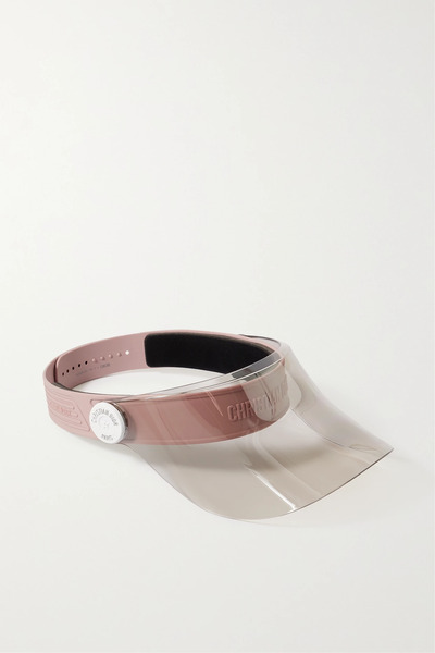  Dior Eyewear Dior Eyewear - Diorpacific V1u Perspex And Rubber Visor - Pink 