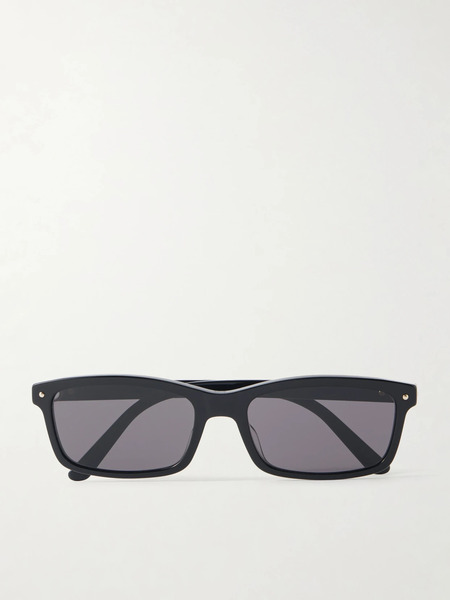  Dior Eyewear Dior Eyewear - Petit Cd S1i Rectangular-frame Acetate Sunglasses - Black 