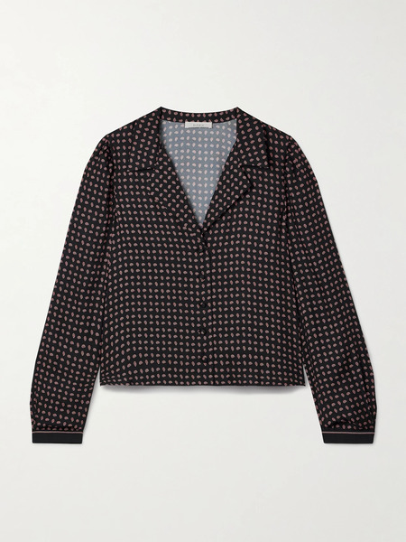  Dôen Dôen - Juliana Paisley-print Silk-blend Blouse - Multi 