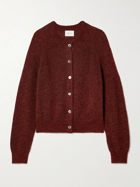  Dôen Dôen - Petra Knitted Cardigan - Burgundy 