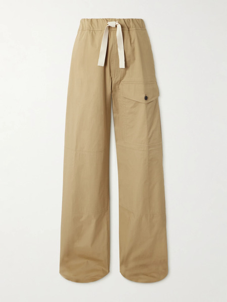  Dries Van Noten Dries Van Noten - Cotton-twill Cargo Pants - Brown 