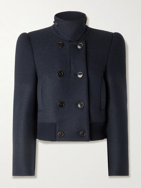  Dries Van Noten Dries Van Noten - Felt Jacket - Navy 