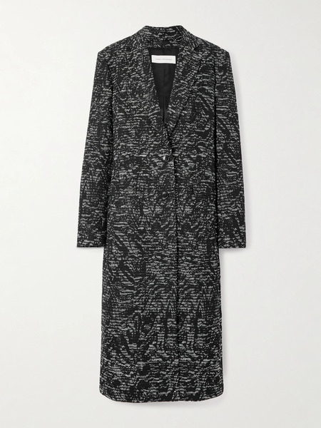  Dries Van Noten Dries Van Noten - Jacquard Coat - Black 