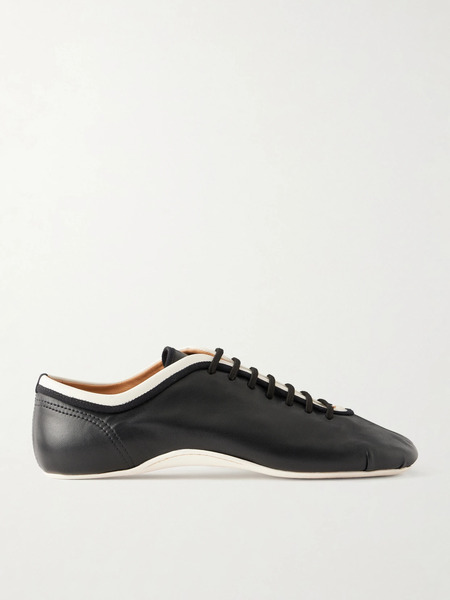  Dries Van Noten Dries Van Noten - Leather Sneakers - Black 