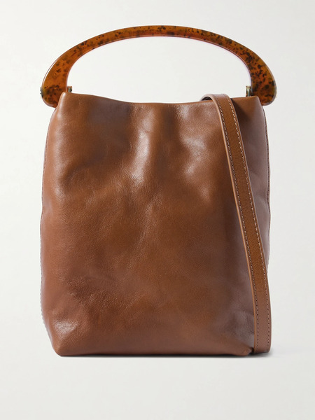  Dries Van Noten Dries Van Noten - Mini Embellished Leather Tote - Tan 