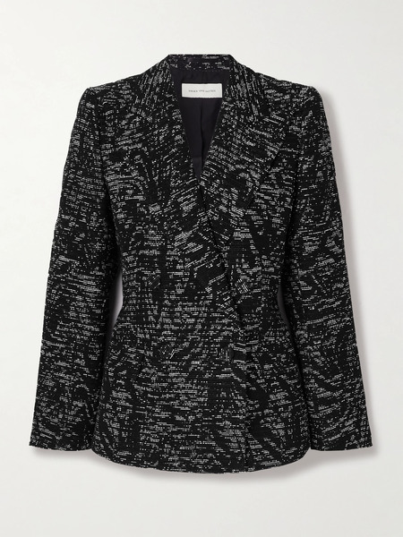  Dries Van Noten Dries Van Noten - Woven Blazer - Black 