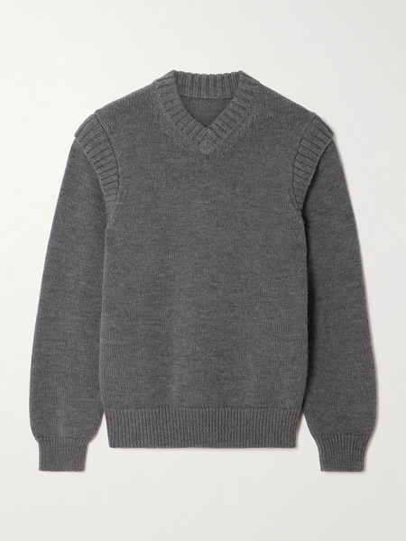  Emilia Wickstead Emilia Wickstead - Merino Wool Sweater - Gray 