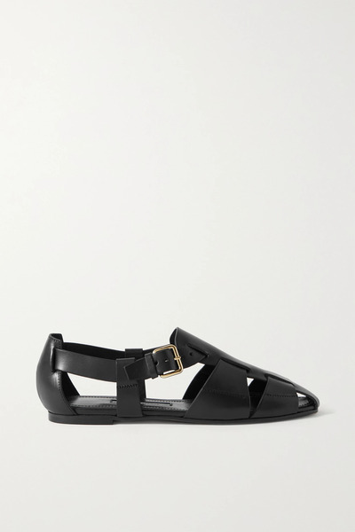  Emme Parsons Emme Parsons - Ernest Leather Sandals - Black 
