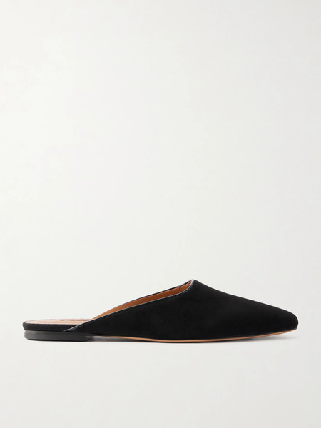  Emme Parsons Emme Parsons - Suede Mules - Black 