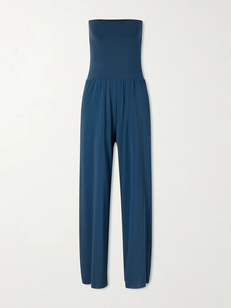  Eres Eres - Les Essentiels Dao Convertible Stretch-jersey Jumpsuit - Navy 