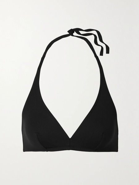  Eres Eres - Les Essentiels Gang Triangle Bikini Top - Black 