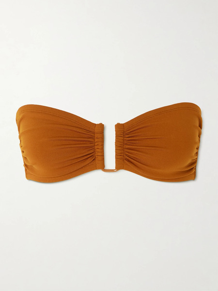  Eres Eres - Les Essentiels Show Bandeau Bikini Top - Brown 
