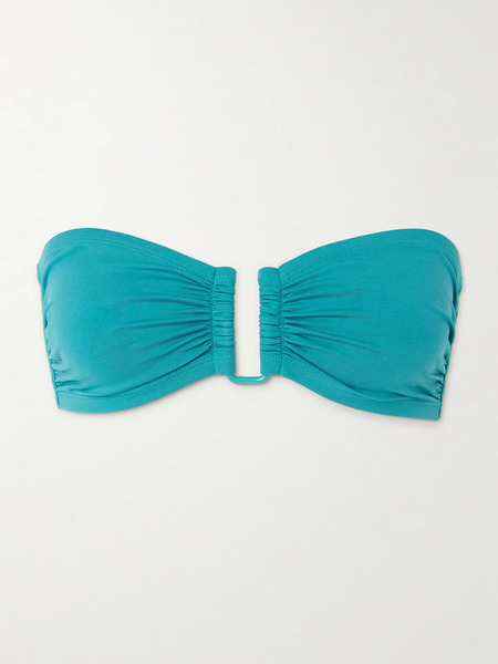  Eres Eres - Les Essentiels Show Bandeau Bikini Top - Turquoise 