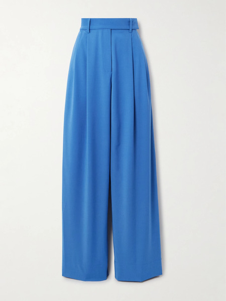  Esse Studios Esse Studios - Pleated Woven Pants - Blue 