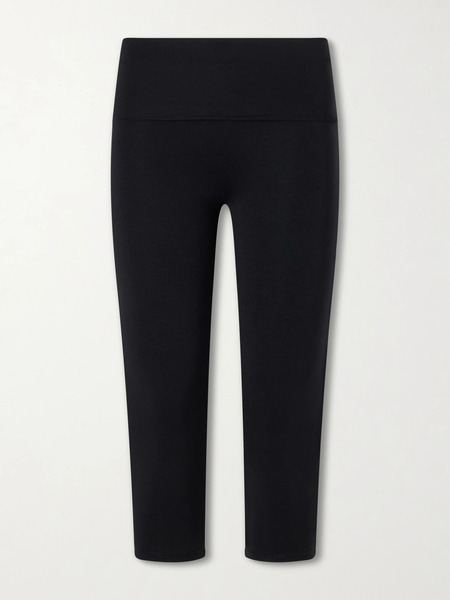  éterne éterne - Stretch-modal Capri Leggings - Black 