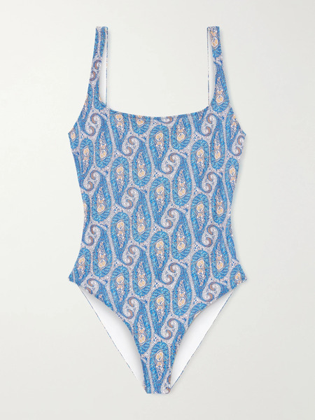  Etro Etro - Paisley-print Swimsuit - Blue 