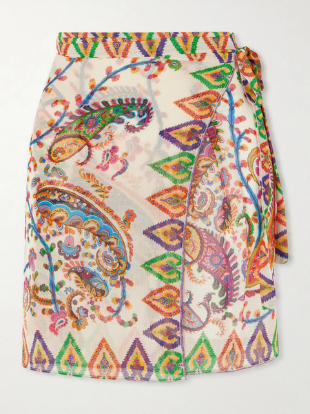  Etro Etro - Printed Voile Coverup - Multi 