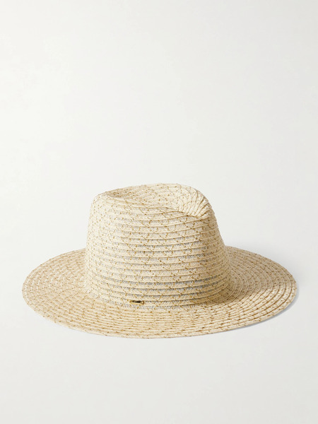  Eugenia Kim Eugenia Kim - Courtney Metallic Hemp-blend Hat - Neutral 