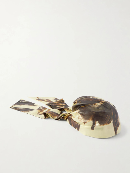  Eugenia Kim Eugenia Kim - Gigi Printed Headscarf - Yellow 