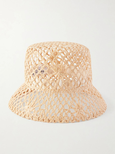  Eugenia Kim Eugenia Kim - Jonah Raffia Bucket Hat - Neutral 