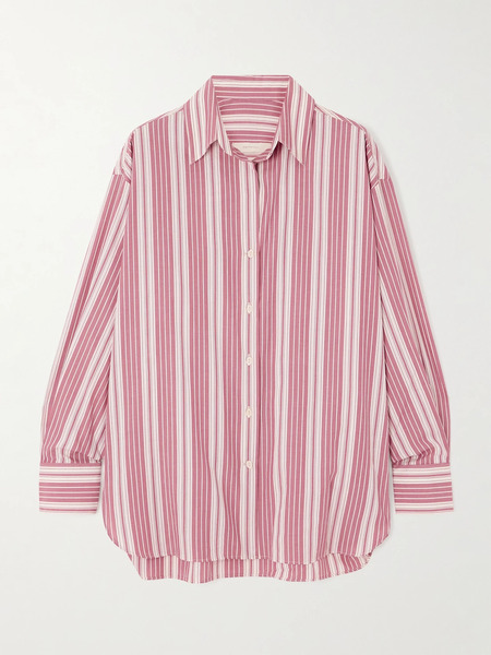  Faithfull Faithfull - Capri Striped Cotton Shirt - Pink 