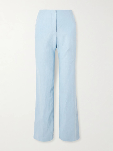  Faithfull Faithfull - Lulea Linen Pants - Light Blue 