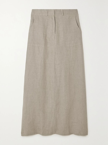  Faithfull Faithfull - + Net Sustain Amreli Linen Maxi Skirt - Neutral 