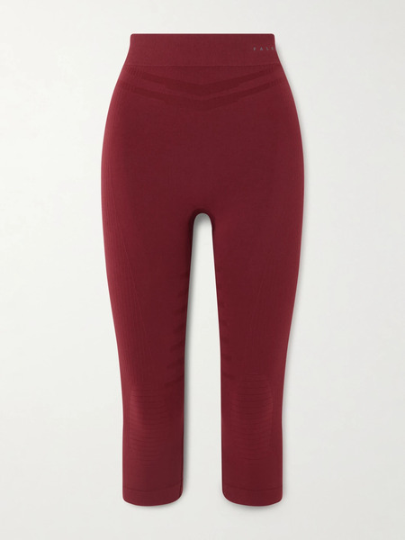  Falke Ergonomic Sport System Falke Ergonomic Sport System - Maximum Warm Stretch-jersey Leggings - Red 