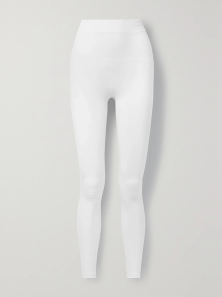  Falke Ergonomic Sport System Falke Ergonomic Sport System - Stretch-knit Leggings - White 