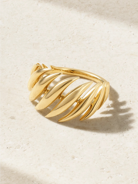  Fernando Jorge Fernando Jorge - Flame Small 18-karat Gold Ring - 6 3/4 