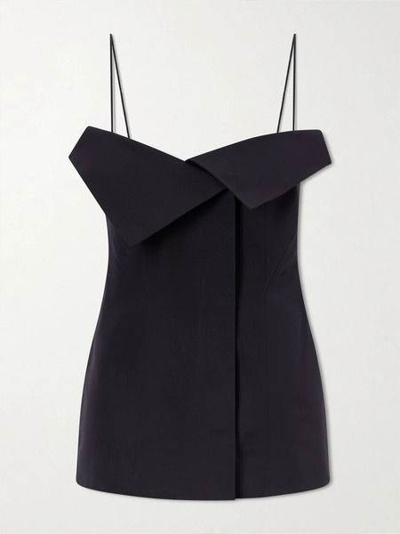  Fforme Fforme - Eilwen Cotton And Silk Blend Top - Black 